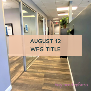 August 12 - WFG Title