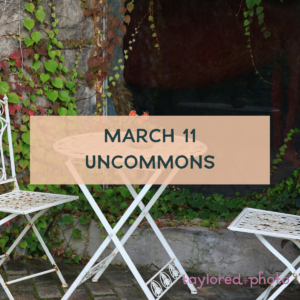March 11 - Uncommons