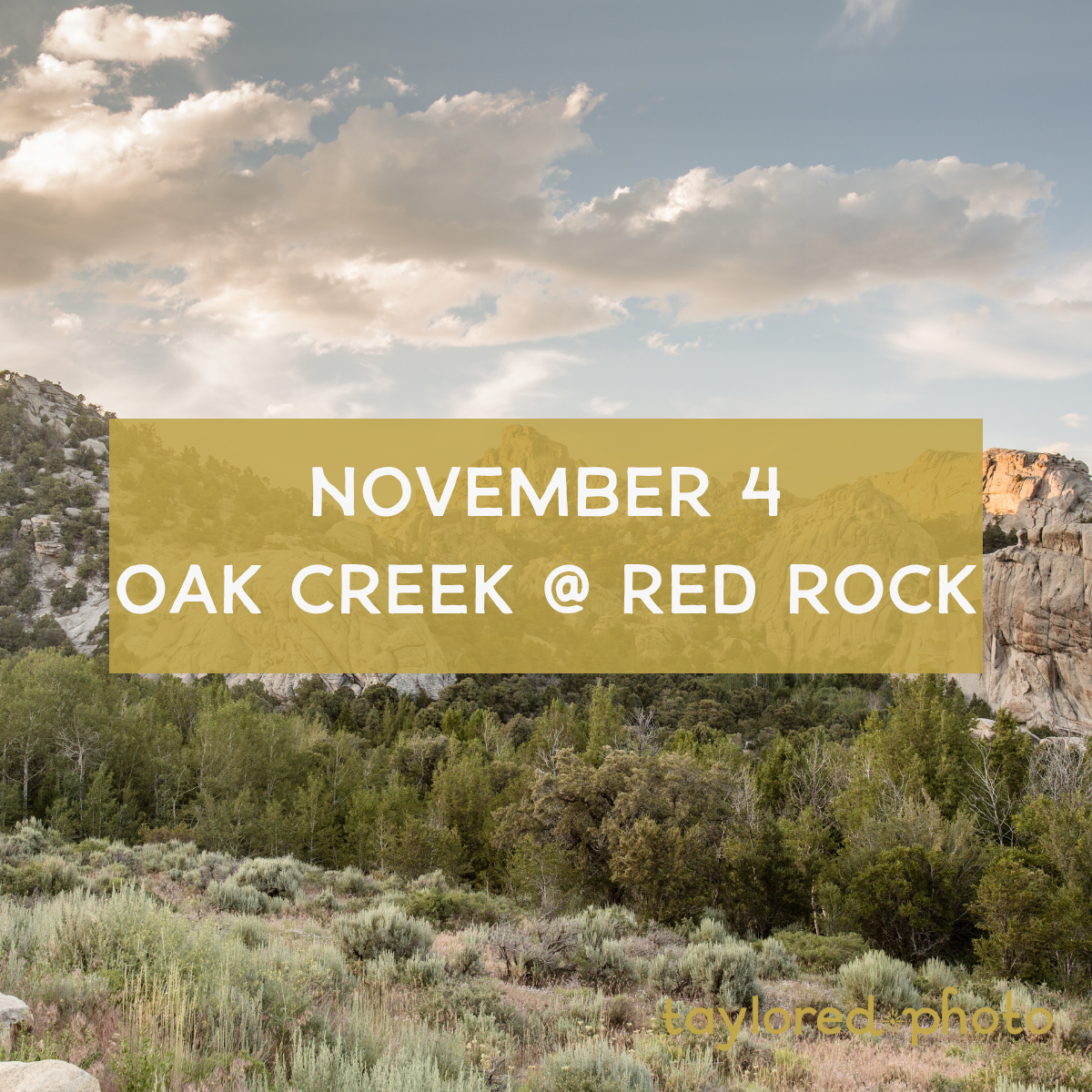 November 4 - Oak Creek, Red Rock